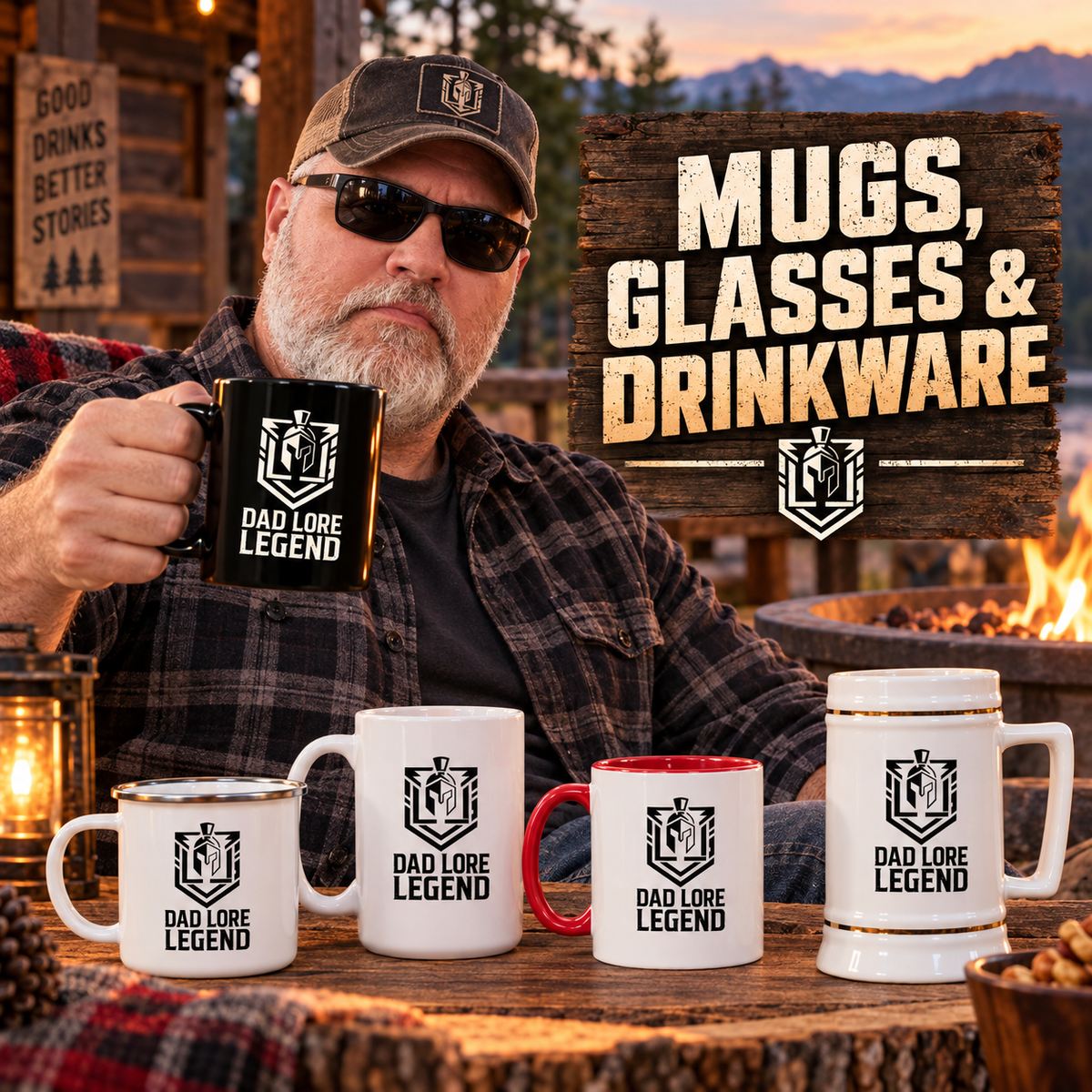 Mugs, Glasses & Drinkware