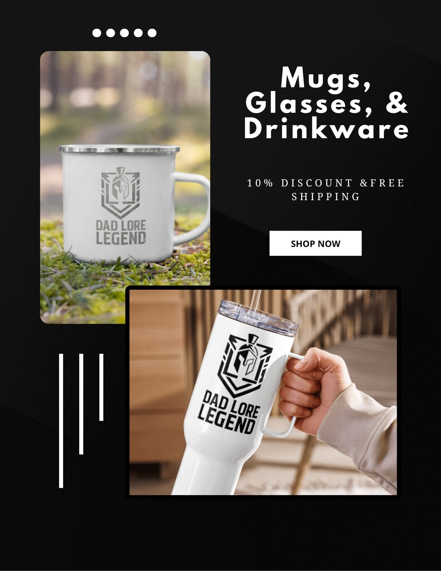 Mugs, Glasses & Drinkware